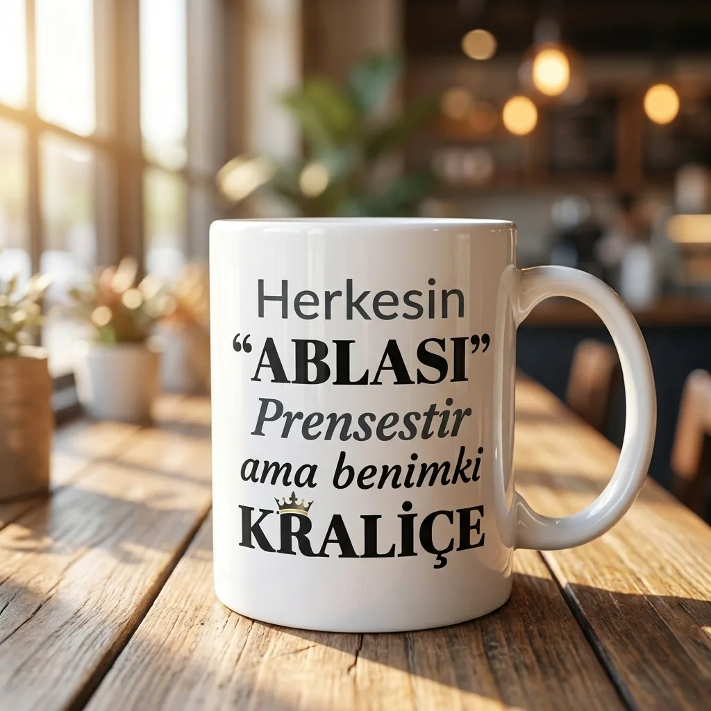 Herkesin Ablası Prensestir Ama Benimki Kraliçe