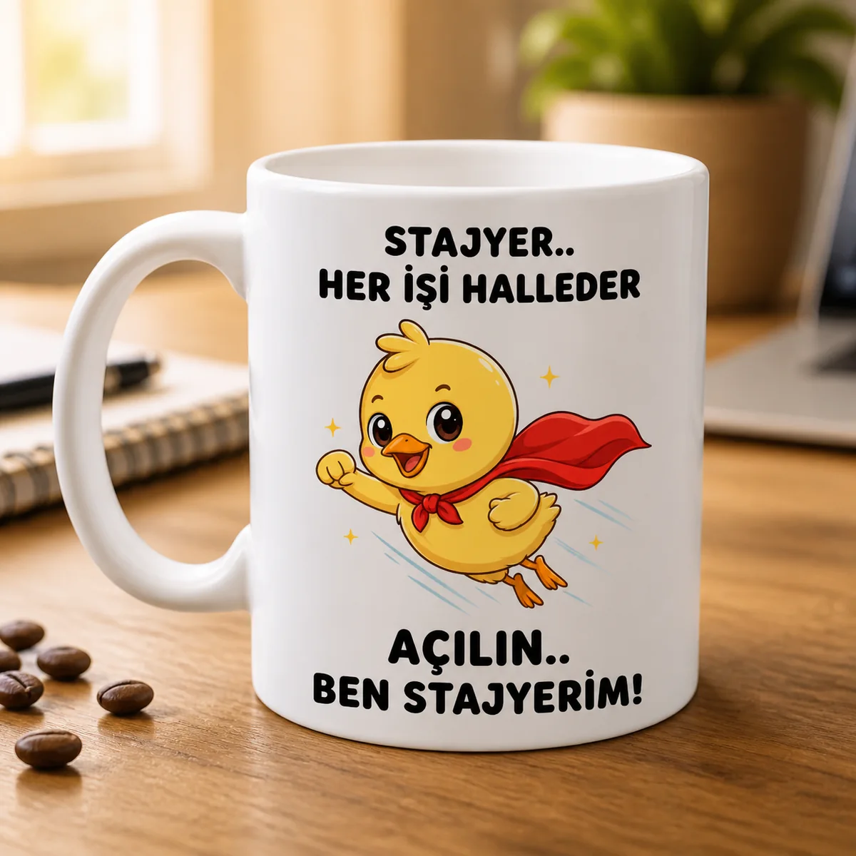 Açılın Ben Stajyerim! — Stajyere Özel Esprili Kupa
