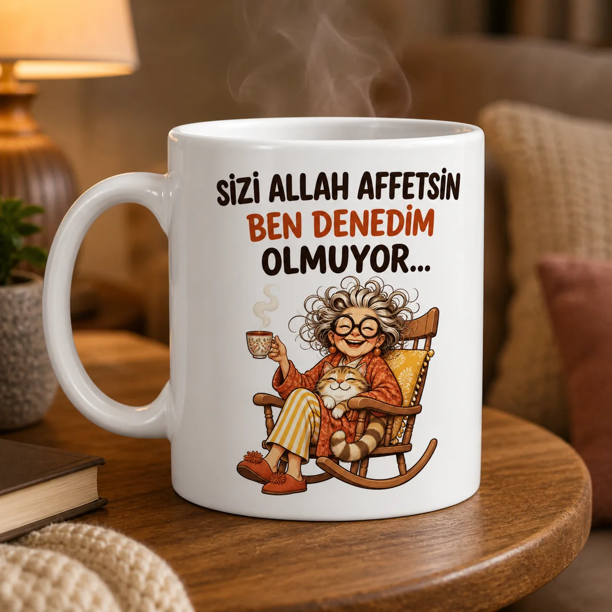 Sizi Allah Affetsin, Ben Denedim Olmuyor — Esprili Kupa