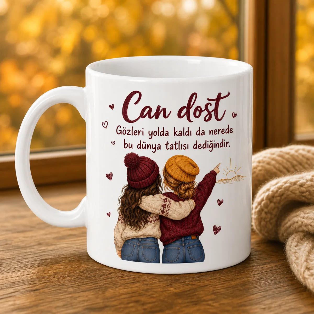 Can Dost — Kız Arkadaşa Özel Kupa