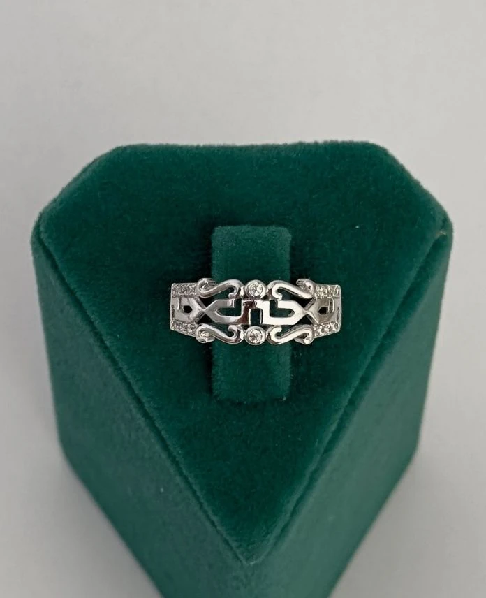 Xuping Numaralı Silver Farklı Desen Yüzük